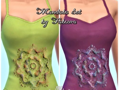 Mandala Set 9x tank top at Petka Falcora