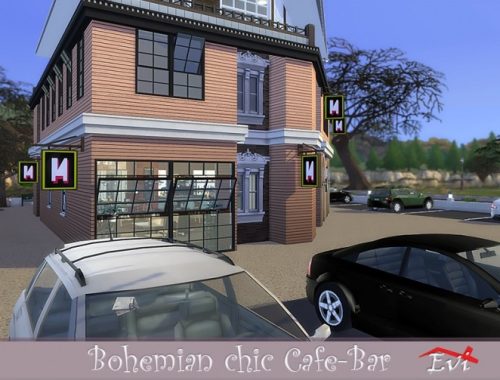 Bohemian chic Cafe-Bar by evi
