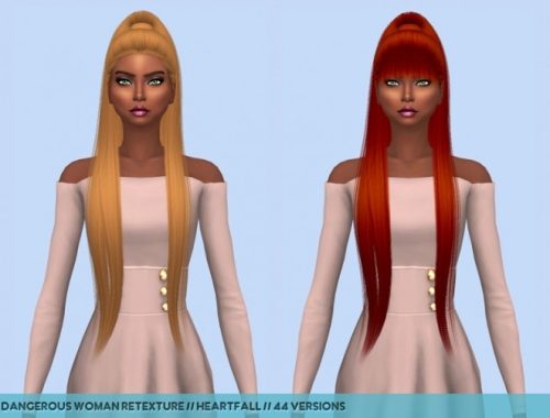 Hair retextures at Heartfall