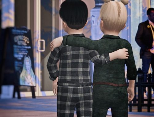 Shoot out coveralls at Rona Sims