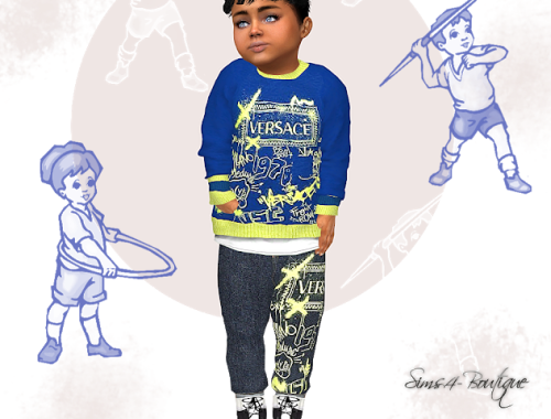 ★ Designer Set for Toddler Boys TS4 ★