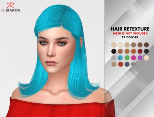 Jenna Hair Retextured by Remaron
