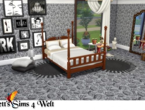 Wallpapers & Floors Roses at Annett’s Sims 4 Welt
