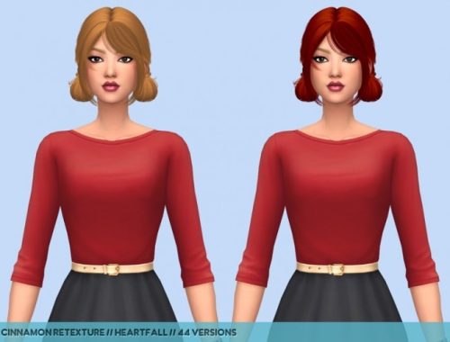 Hair retextures at Heartfall