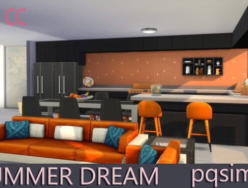 Dream Summer house at pqSims4