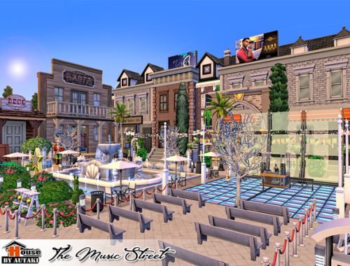 The Music Street by autaki