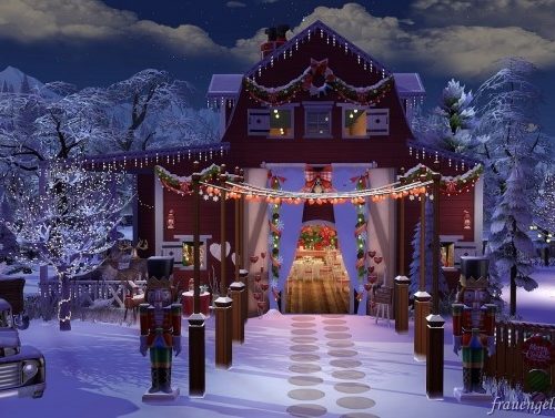 Christmas Wedding venue at Frau Engel