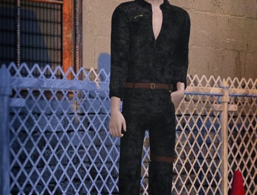 Shoot out coveralls at Rona Sims