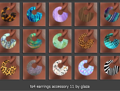 Earrings 11 at All by Glaza