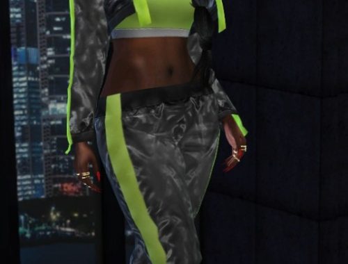 Two satin suits FS at FusionStyle by Sviatlana