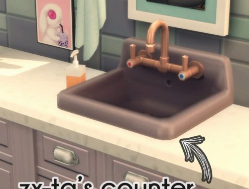 LUB DUP WOODEN FLOORS & RETRO BIG BASIN SINK at Picture Amoebae