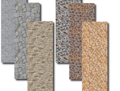 Flagstone wall at TaTschu`s Sims4-CC