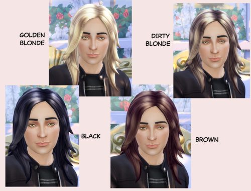 Echoehver Male Rocker Hair Recolor