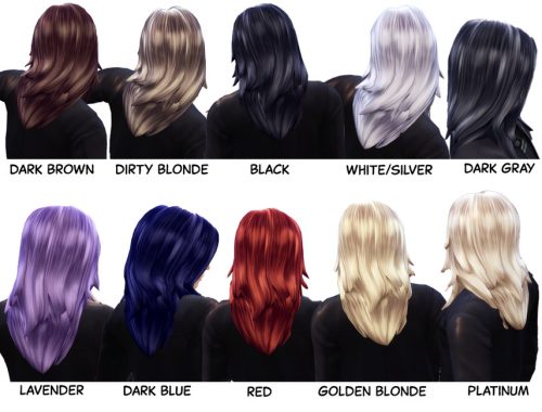 Echoehver Male Rocker Hair Recolor