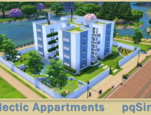 Eclectic Apartments at pqSims4