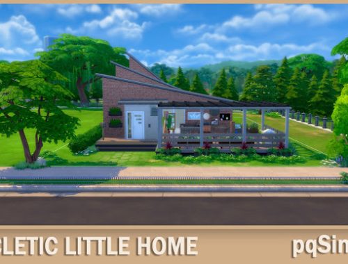 Eclectic Little Home at pqSims4