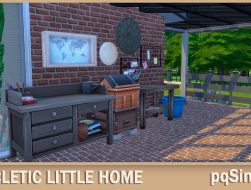 Eclectic Little Home at pqSims4