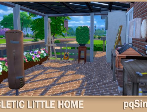 Eclectic Little Home at pqSims4