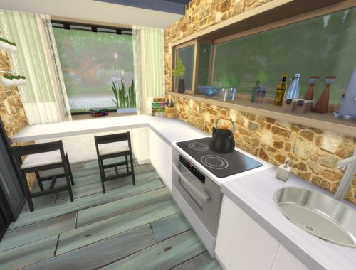 Eclectic Minimalistic Tiny House