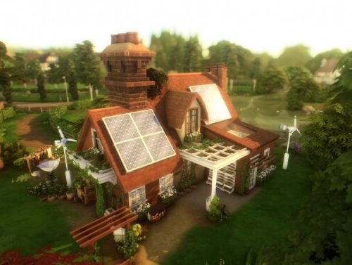 Eco cottage at a-winged-llama