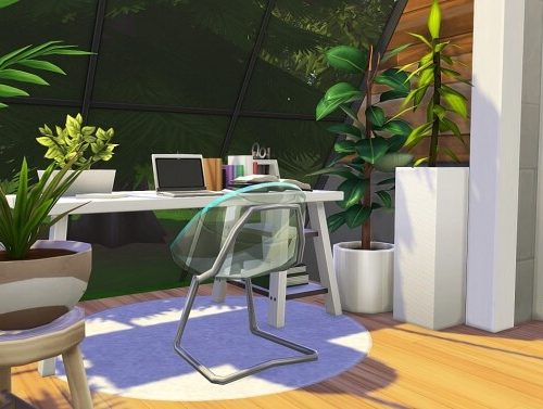 ECO FRIENDLY A-FRAME LOFT at Aveline Sims
