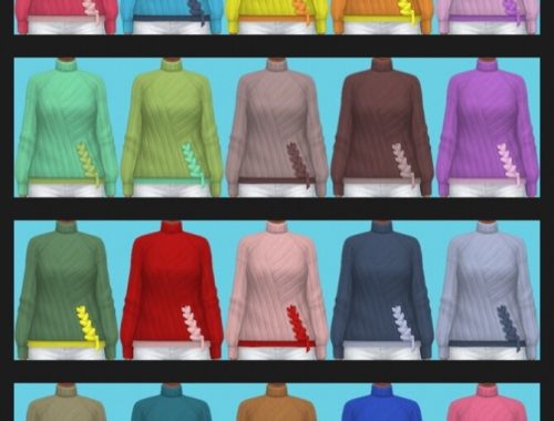 Eco Lifestyle Recolors Pullover & Jeans Nr. 1 at Annett’s Sims 4 Welt