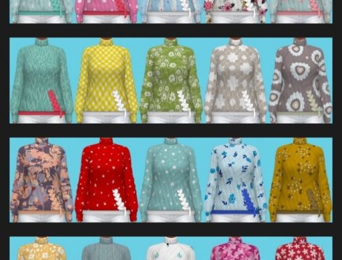 Eco Lifestyle Recolors Pullover & Jeans Nr. 1 at Annett’s Sims 4 Welt