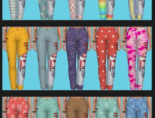 Eco Lifestyle Recolors Pullover & Jeans Nr. 1 at Annett’s Sims 4 Welt