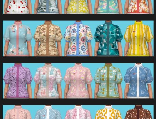 Eco Lifestyle Recolors Shirt Nr. 7 at Annett’s Sims 4 Welt