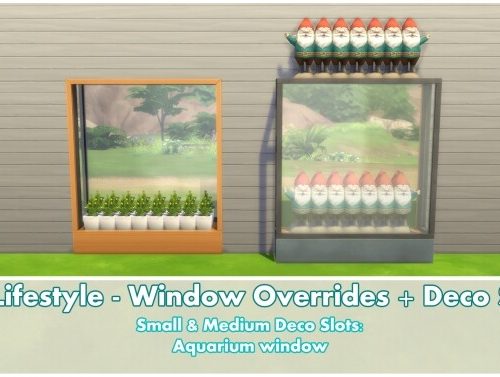 Eco Lifestyle Windows + Deco Slots Overrides by Bakie