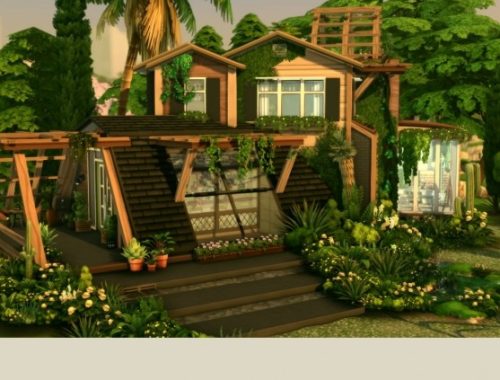 Eco sanctuary home at a-winged-llama