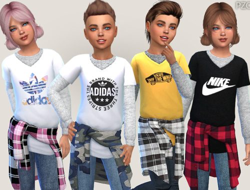 Everyday and Sporty Outfits For Children