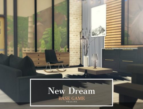 New Dream house by Pralinesims