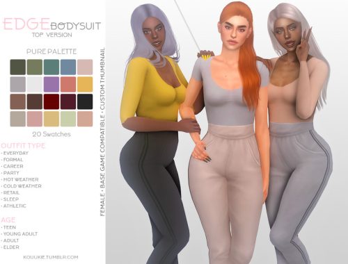 Edge Bodysuit - Top Version