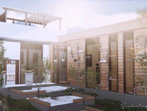 Edgeless Minimalist Home at SoulSisterSims