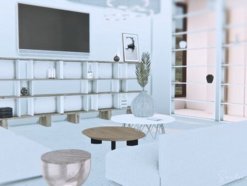 Edgeless Minimalist Home at SoulSisterSims