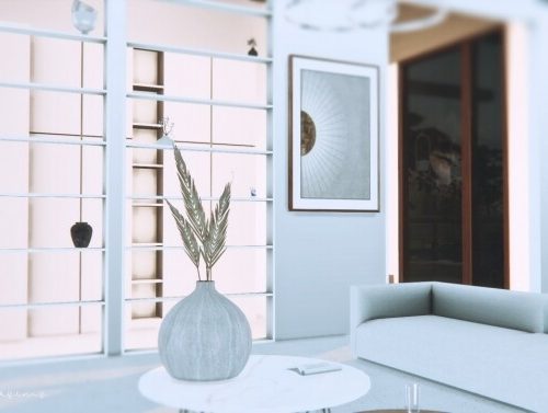 Edgeless Minimalist Home at SoulSisterSims