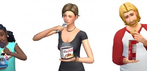 Edible Junk Food by Sandy at Around the Sims 4