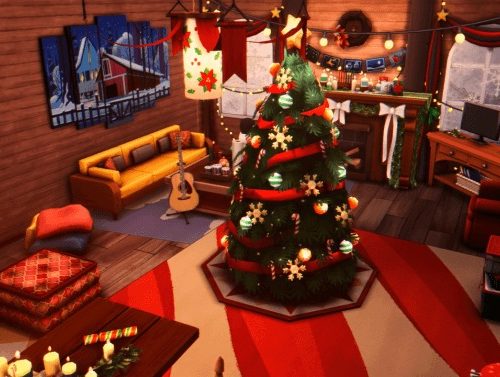 Winter Cottage at Wiz Creations