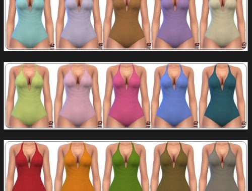 Hanna swimsuits at Annett’s Sims 4 Welt