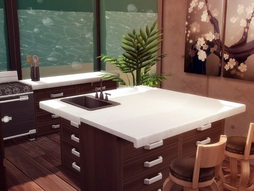 Underwater Tropical House at Akai Sims – kaibellvert