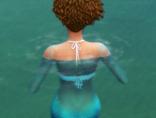 EFT mermaid freckle scales