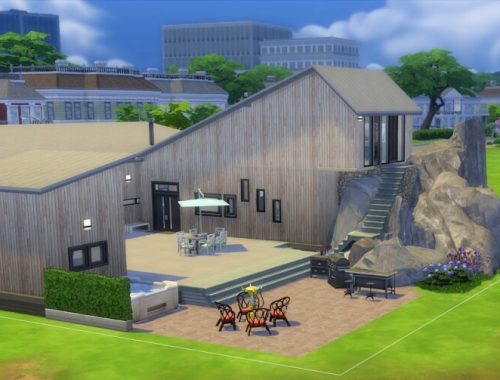 Eggebu Modern Home at KyriaT’s Sims 4 World