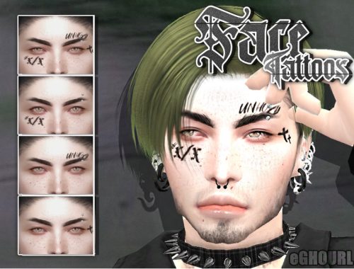 eGhourl - Face Tattoos