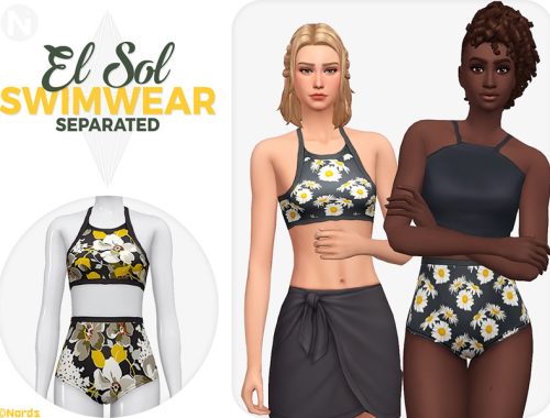 El Sol Swimwear Separated