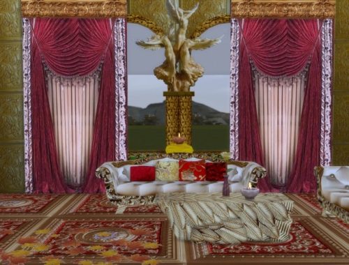 Elegant AnniQ Curtains Set at Anna Quinn Stories