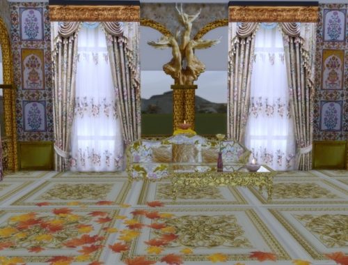 Elegant AnniQ Curtains Set at Anna Quinn Stories