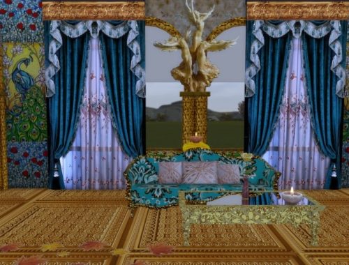 Elegant AnniQ Curtains Set at Anna Quinn Stories