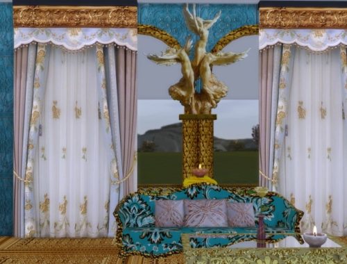 Elegant AnniQ Curtains Set at Anna Quinn Stories
