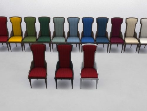 Elegant Chair by TheJim07 at Mod The Sims